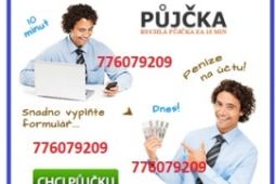 Soukromá rychlá půjčka 776079209