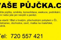 Půjčka od soukromého investora od 2,99 % tel: 720557421