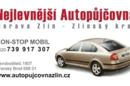 Autopůjčovna Brno, Zlín, Hodonín, Olomouc